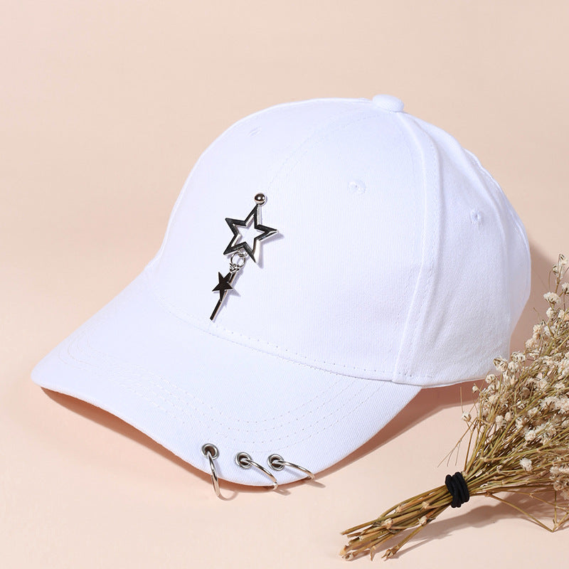 Wholesale Cotton Baseball Caps with Diamond Decorations
